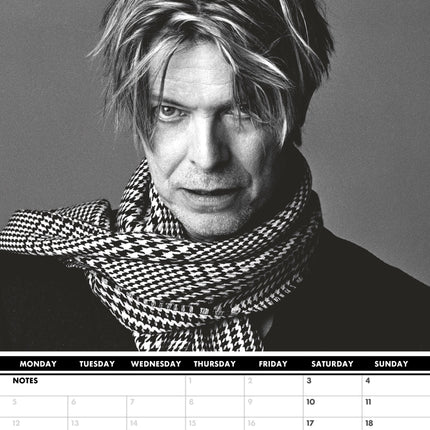 CalendarsRUs David Bowie A3 Kalender 2026