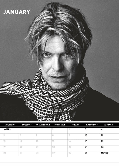 CalendarsRUs David Bowie A3 Kalender 2026