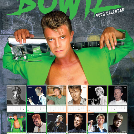 CalendarsRUs David Bowie A3 Kalender 2026
