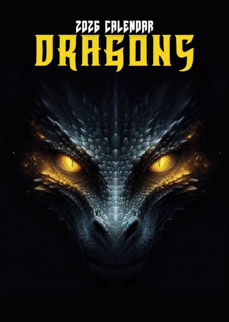 CalendarsRUs Dragons A3 Kalender 2026
