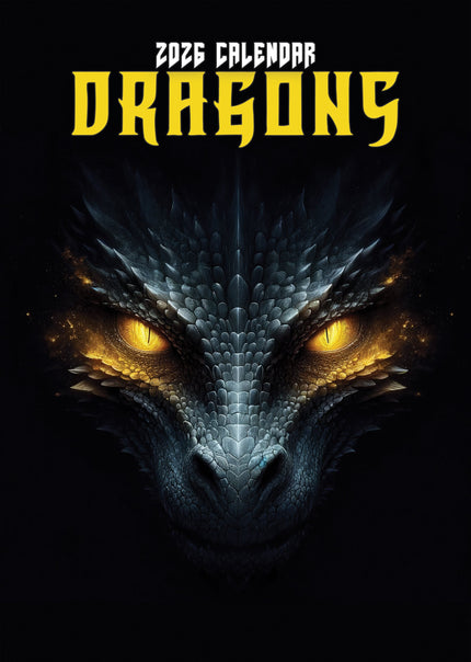 CalendarsRUs Dragons A3 Kalender 2026