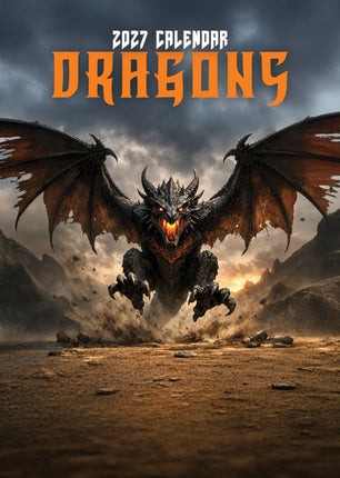 CalendarsRUs Dragons A3 Kalender 2027