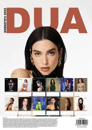 CalendarsRUs Dua Lipa A3 Kalender 2026