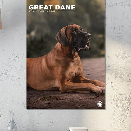 CalendarsRUs Duitse Dog A3 Kalender 2025
