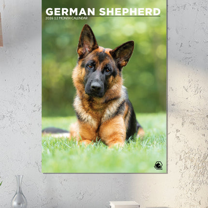 CalendarsRUs Duitse Herder A3 Kalender 2026