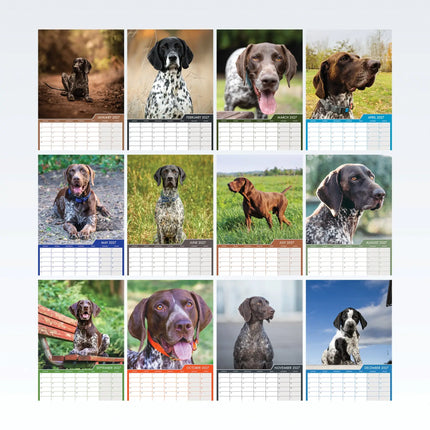 CalendarsRUs Duitse Staande A3 Kalender 2027