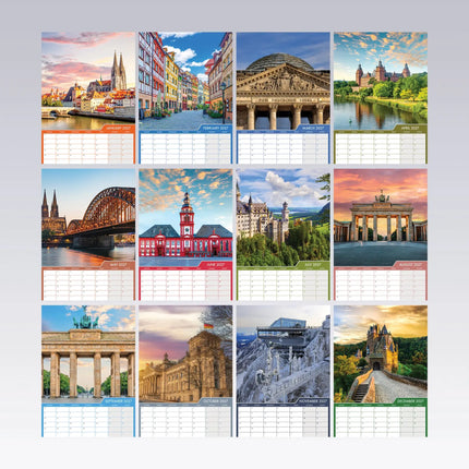 CalendarsRUs Duitsland A3 Kalender 2027