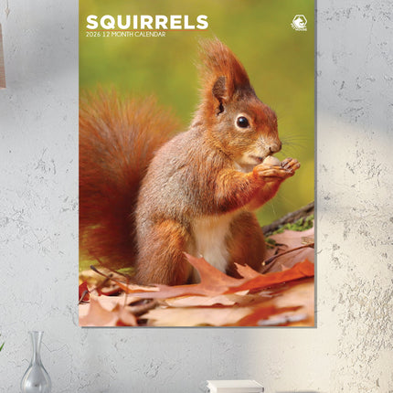 CalendarsRUs Eekhoorn A3 Kalender 2026
