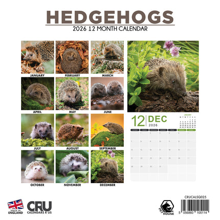 CalendarsRUs Egel Kalender 2026