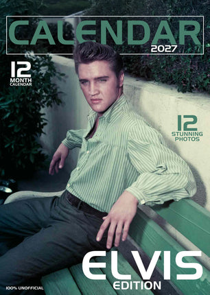 CalendarsRUs Elvis A3 Kalender 2027