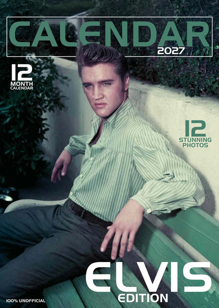 CalendarsRUs Elvis A3 Kalender 2027