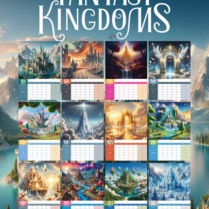 CalendarsRUs Fantasy A3 Kalender 2026