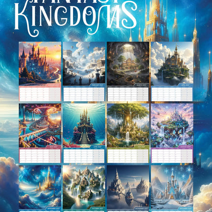 CalendarsRUs Fantasy A3 Kalender 2027