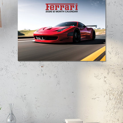 CalendarsRUs Ferrari A3 Kalender 2026