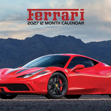 CalendarsRUs Ferrari A3 Kalender 2027