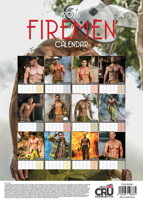 CalendarsRUs Firemen A3 Kalender 2026