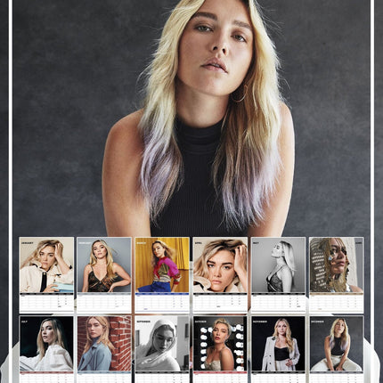 CalendarsRUs Florence Pugh Kalender 2025