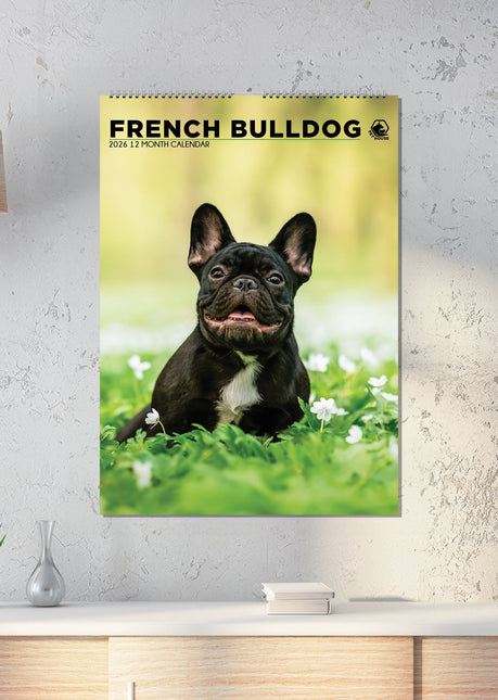 CalendarsRUs Franse Bulldog A3 Kalender 2026