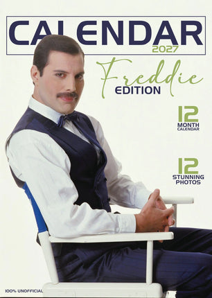 CalendarsRUs Freddie Mercury A3 Kalender 2027