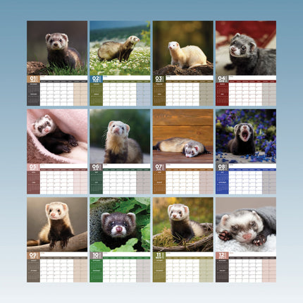 CalendarsRUs Fretten A3 Kalender 2026