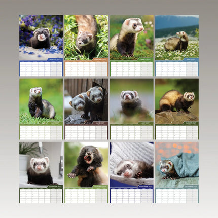 CalendarsRUs Fretten A3 Kalender 2027