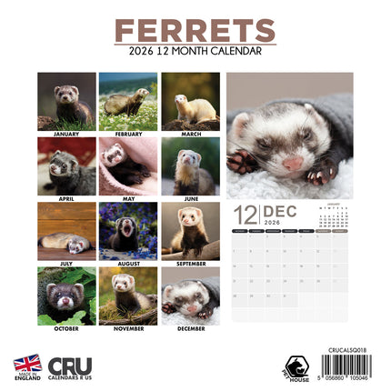 CalendarsRUs Fretten Kalender 2026