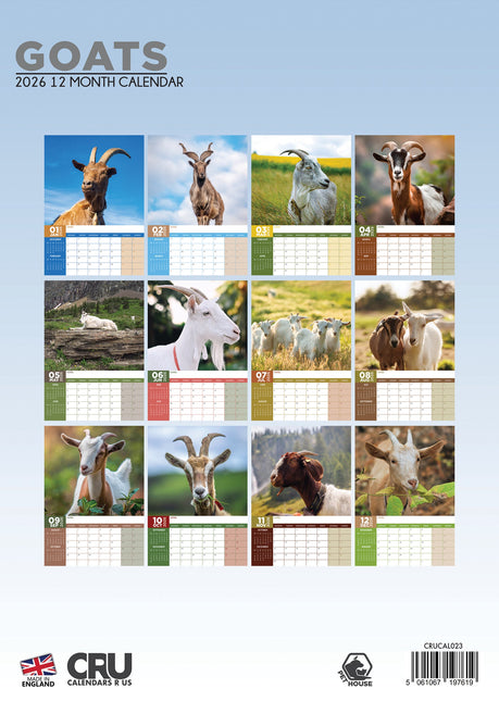 CalendarsRUs Geiten A3 Kalender 2026