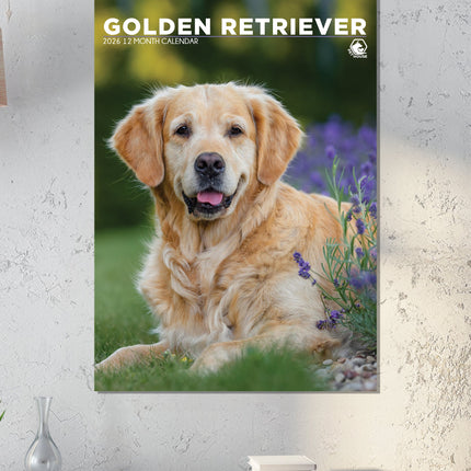 CalendarsRUs Golden Retriever A3 Kalender 2026