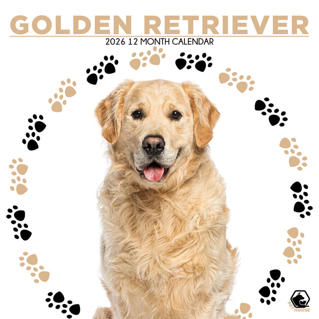 CalendarsRUs Golden Retriever Kalender 2026