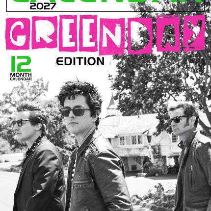 CalendarsRUs Green Day A3 Kalender 2027