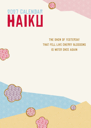 CalendarsRUs Haiku A3 Kalender 2027
