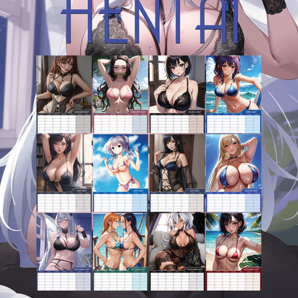 CalendarsRUs Hentai A3 Kalender 2027