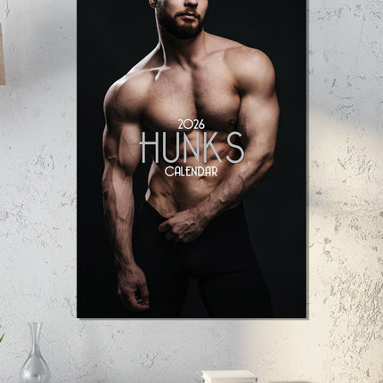 CalendarsRUs Hunks A3 Kalender 2026