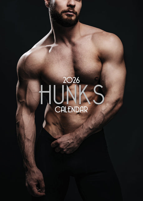 CalendarsRUs Hunks A3 Kalender 2026