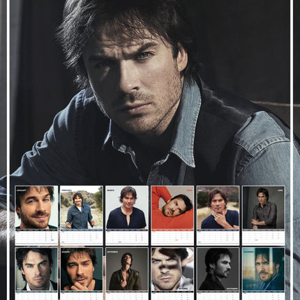 CalendarsRUs Ian Somerhalder A3 Kalender 2026