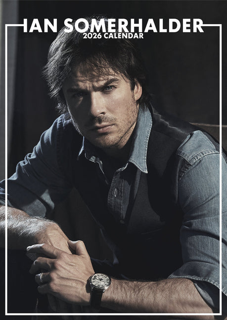 CalendarsRUs Ian Somerhalder A3 Kalender 2026