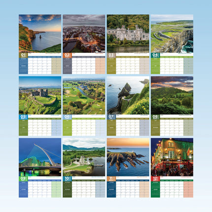 CalendarsRUs Ierland A3 Kalender 2026
