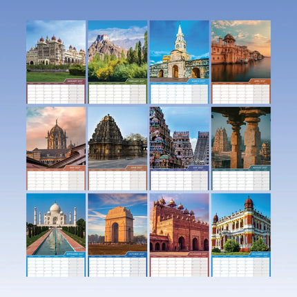 CalendarsRUs India A3 kalender 2027