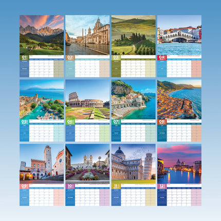 CalendarsRUs Italie A3 Kalender 2026