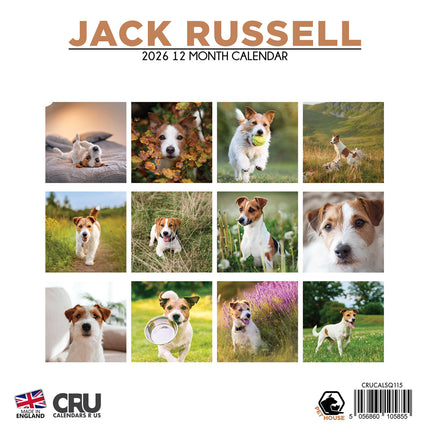 CalendarsRUs Jack Russell Terrier Kalender 2026