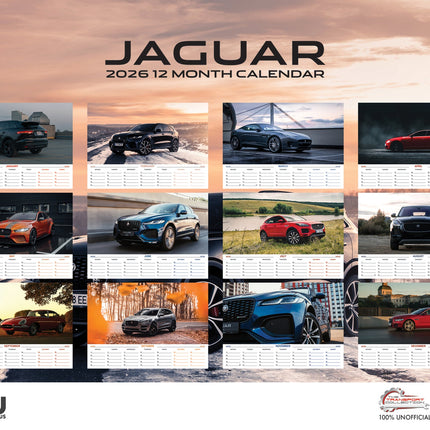 CalendarsRUs Jaguar A3 Kalender 2026