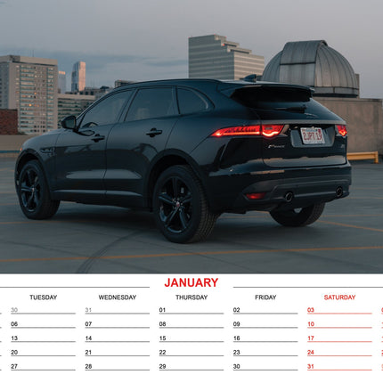 CalendarsRUs Jaguar A3 Kalender 2026