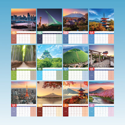 CalendarsRUs Japan A3 Kalender 2026