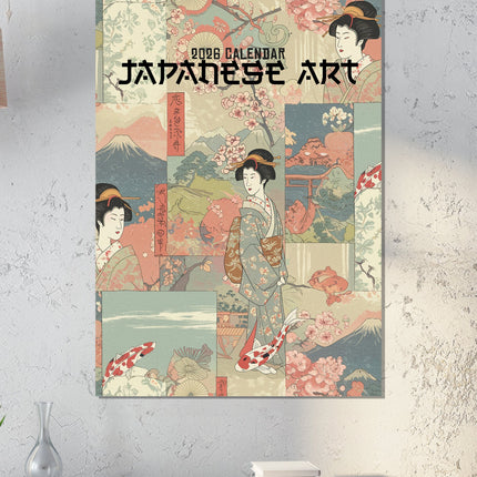 CalendarsRUs Japanse Kunst A3 Kalender 2026