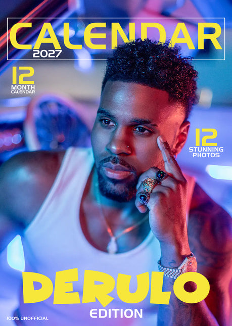 CalendarsRUs Jason Derulo A3 Kalender 2027
