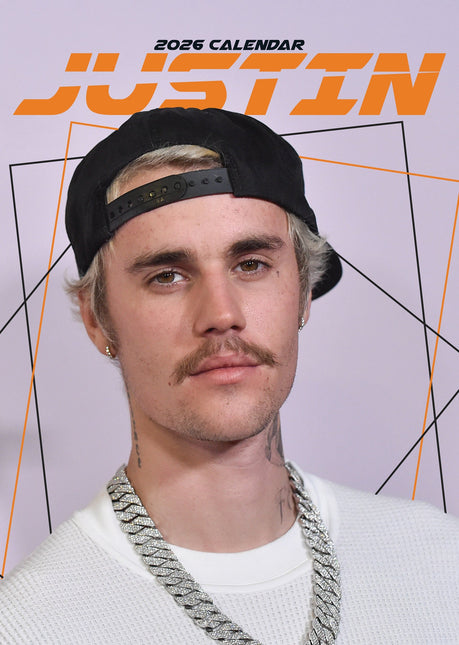 CalendarsRUs Justin Bieber A3 Kalender 2026