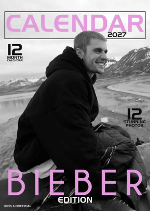 CalendarsRUs Justin Bieber A3 Kalender 2027