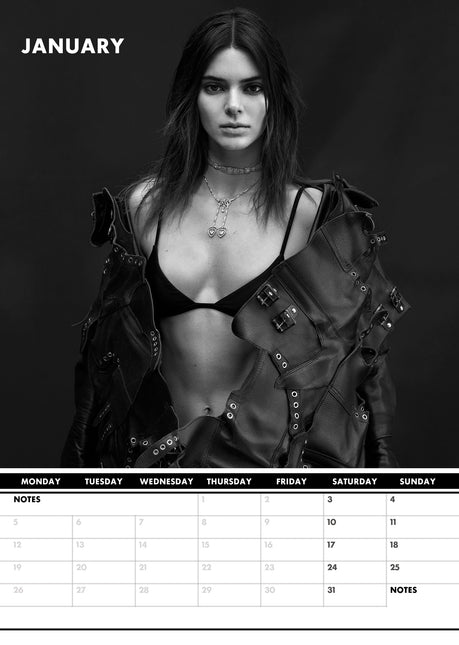 CalendarsRUs Kendall Jenner A3 Kalender 2026