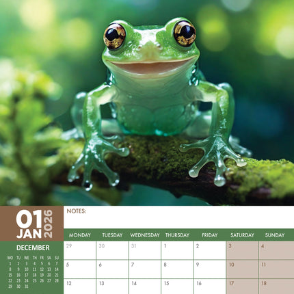 CalendarsRUs Kikker A3 Kalender 2026