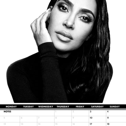 CalendarsRUs Kim Kardashian A3 Kalender 2026